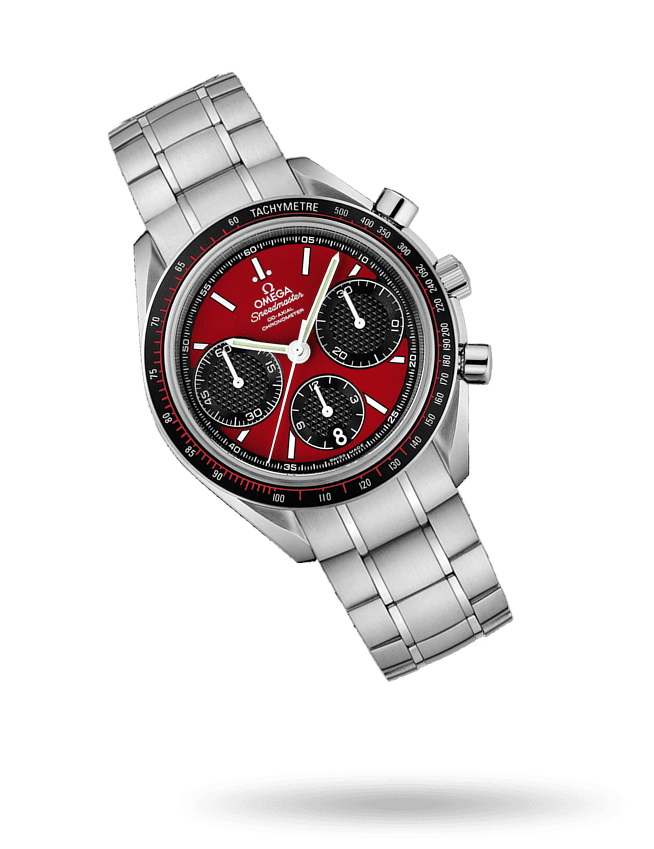 Custom watch on colorful background